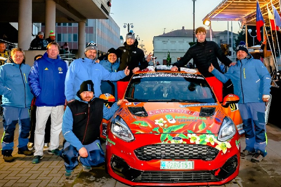 2024 Rally Vsetín pódium